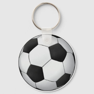 Nobles Fußball-Sport-Geschenk des Fußball-  Schlüsselanhänger