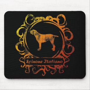 Nobles verwittertes Spinone Italiano Mousepad