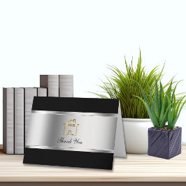 Nobles wirkliches Anwesen danken Ihnen Karten