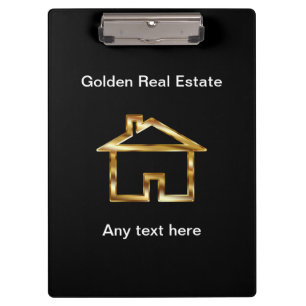 Nobles wirkliches Anwesen-Gewohnheits-Klemmbrett Klemmbrett