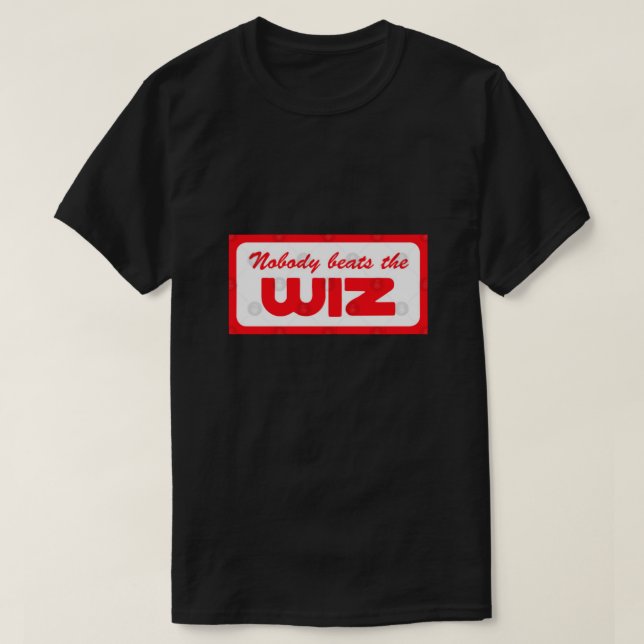 Nobody Beats The Wiz! T-Shirt (Design vorne)