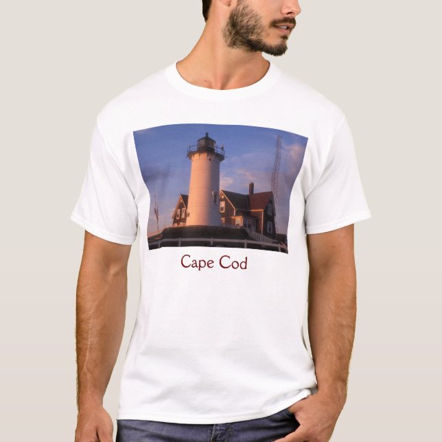 Nobska Leuchtturm, Cape Cod T-Shirt (Vorderseite)