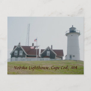 Nobska Lighthouse Postcard Postkarte