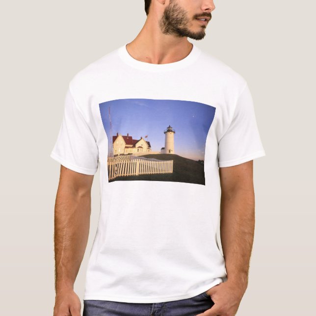 Nobska Lighthouse, Woods Hole, Massachusetts T-Shirt (Vorderseite)