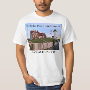 Nobska Point Leuchtturm, Massachusetts T-Shirt
