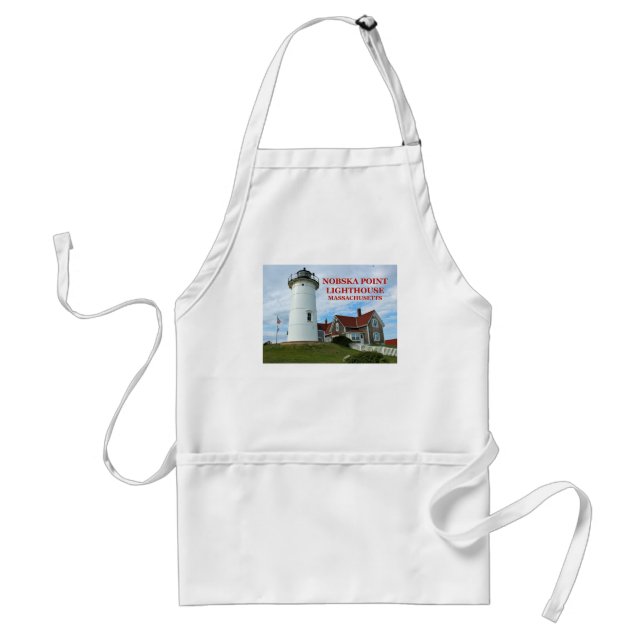 Nobska Point Lighthouse, Mass Cooking Schürze (Vorne)