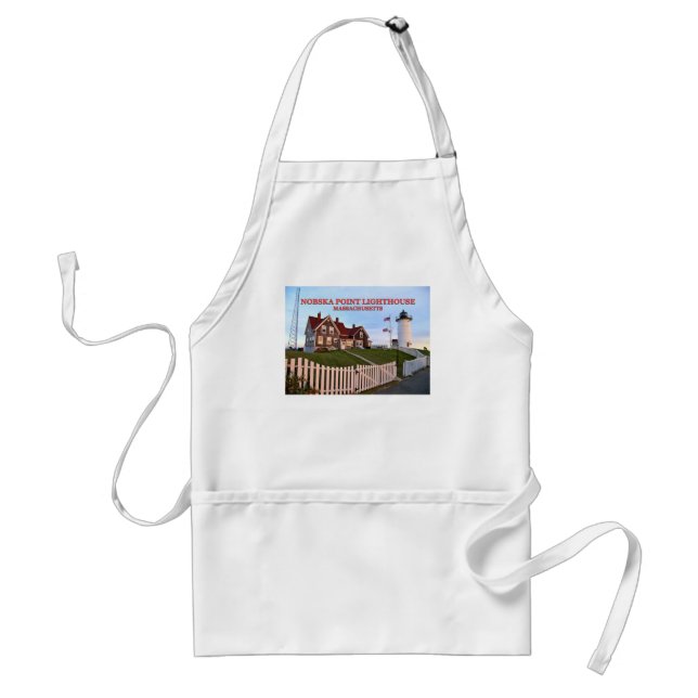 Nobska Point Lighthouse, Mass Cooking Schürze (Vorne)