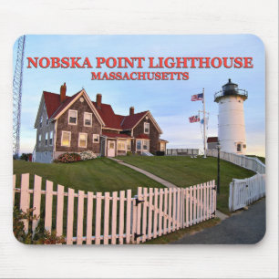 Nobska Point Lighthouse, Massachusetts Mousepad