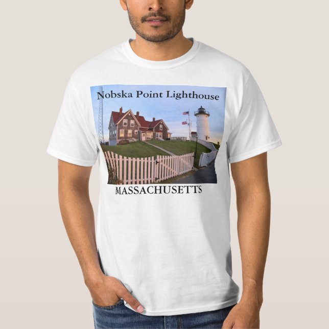 Nobska Point Lighthouse, Massachusetts T - Shirt (Vorderseite)