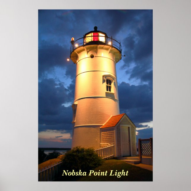 Nobska Point Lighthouse Poster (Vorne)