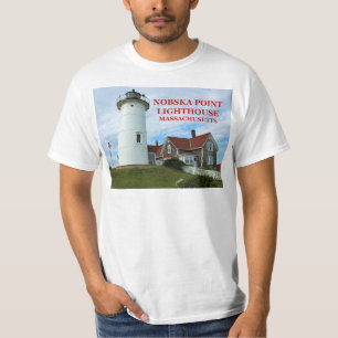 Nobska Punkt-Leuchtturm, Massachusetts-T - Shirt