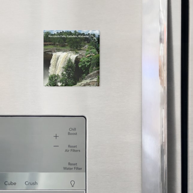 Noccalula Falls, Gadsden, Alabama Magnet (In Situ (Kühlschrank))