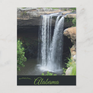 Noccalula Falls Gadsden Alabama Postkarte