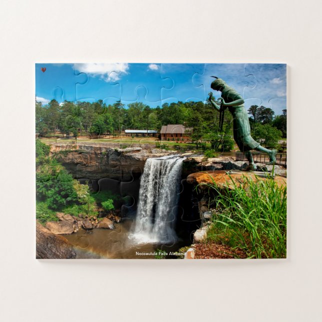 Noccaulula Falls Alabama Puzzle (Horizontal)