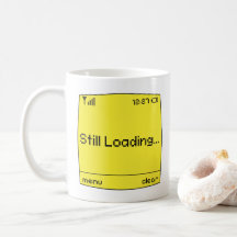 Noch am Laden.. Retro-Mobil-Design-Tasse