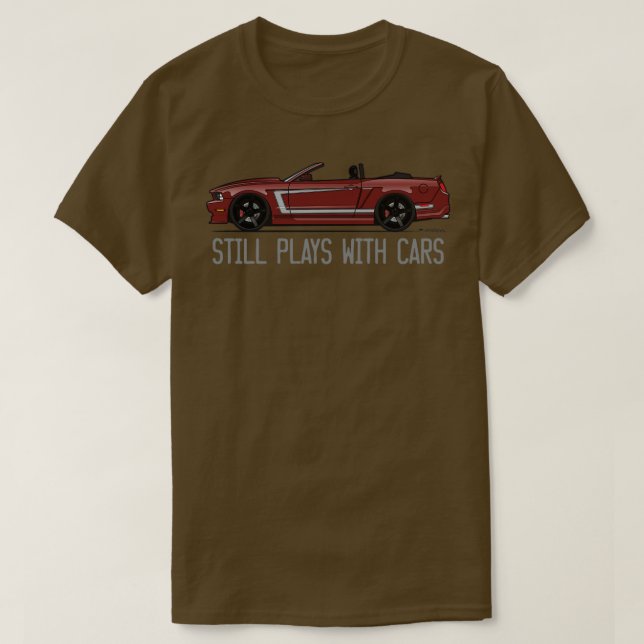 Noch bezahlt mit AutosRed Candy T-Shirt (Design vorne)