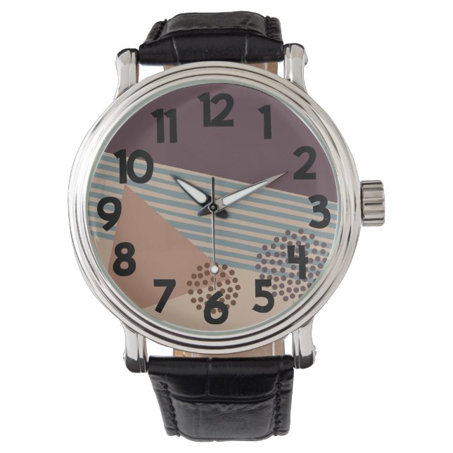 Noch ein Abstraktes Mittelalter Armbanduhr (Vorderseite)