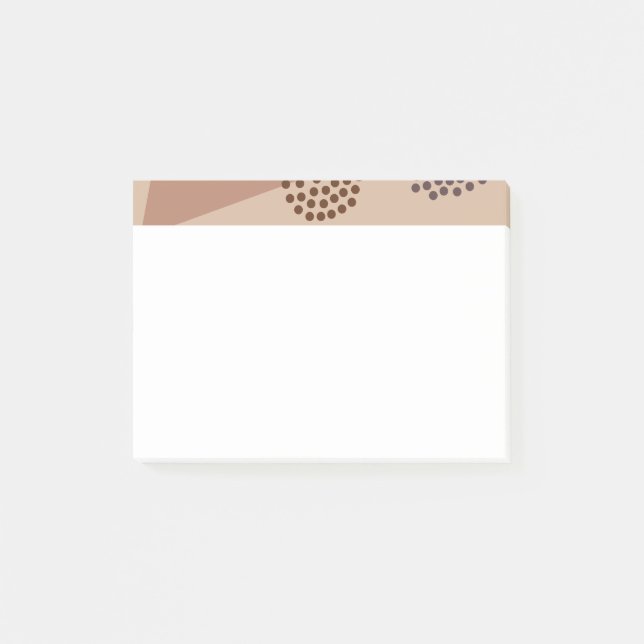 Noch ein Abstraktes Mittelalter Post-it Klebezettel (Vorderseite)