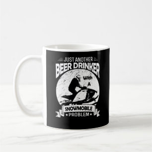 Noch ein Bier-Drink mit Schneemobil-Problem Kaffeetasse