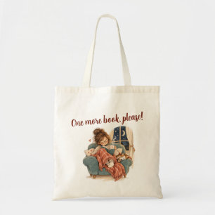 Noch ein Buch, bitte! Cozy Book Lover-Tasche Tragetasche