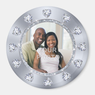 Noch ein herrliches FOTO, billige Hochzeitsfeierli Magnet