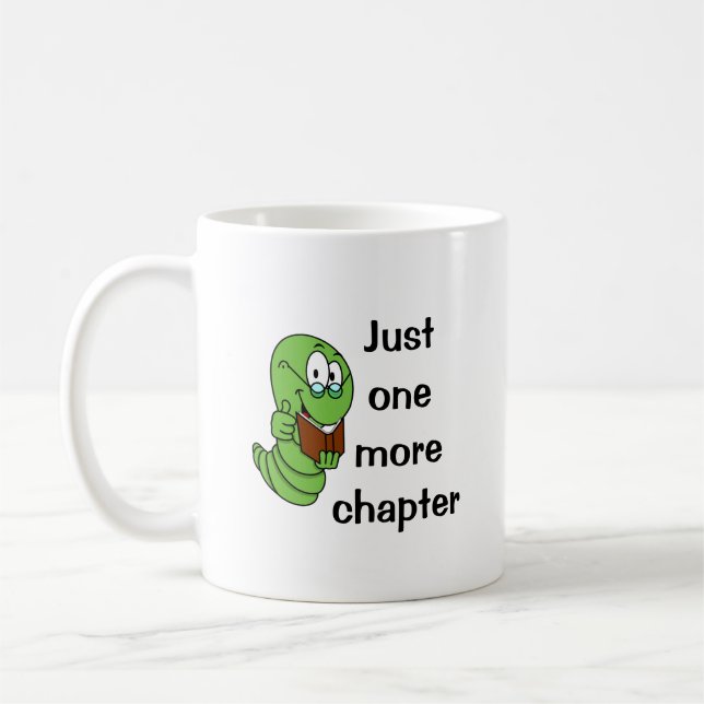 Noch ein Kapitel, Bookworm Kaffeetasse (Links)