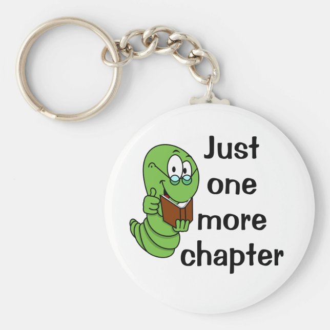 Noch ein Kapitel Bookworm Schlüsselanhänger (Vorne)