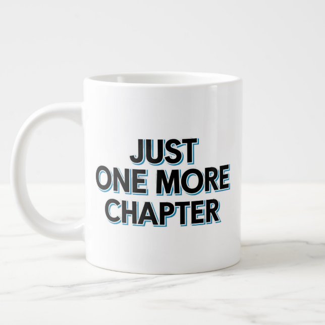 Noch ein Kapitel extra große Tasse - übertrieben (Links)