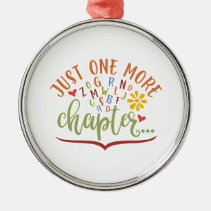 Noch ein Kapitel. Lesekonstruktion für Studenten Ornament Aus Metall