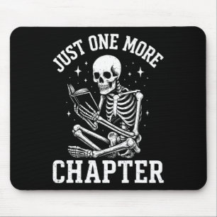 Noch ein Kapitel Skelettleser lesen Buch Mousepad