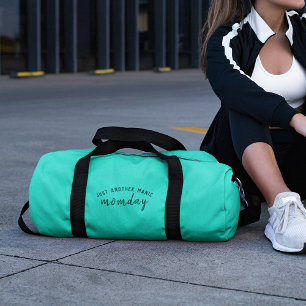 Noch ein manischer Moment Super Mama Trendy Gree Duffle Bag
