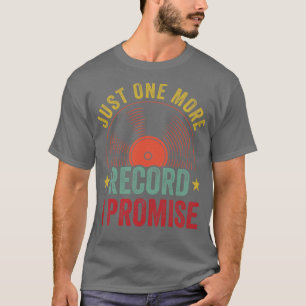 Noch ein Rekord Funny Vinyl Sammeln Retro T-Shirt