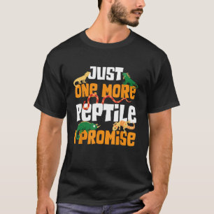 Noch ein Reptil verspreche ich Lizard Gecko T-Shirt