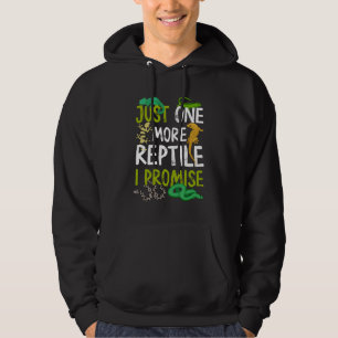 Noch ein Reptil verspreche ich Snake Lizard Gecko Hoodie