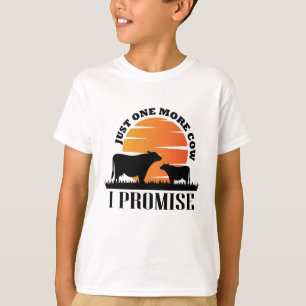 Noch eine Kuh verspreche ich Geschenk für die Idee T-Shirt