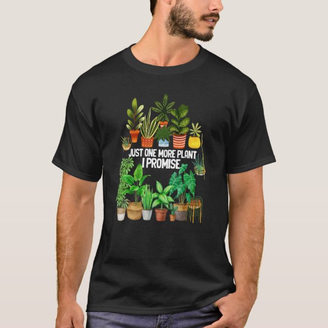 Noch eine Pflanze Puff Gardener Pot Head T-Shirt (Vorderseite)
