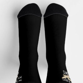 Noch gewartet für meinen Eule lustigen Zauberlehrb Socken