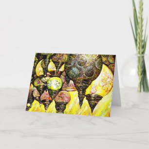 Noch größere Farbidee Dankeskarte