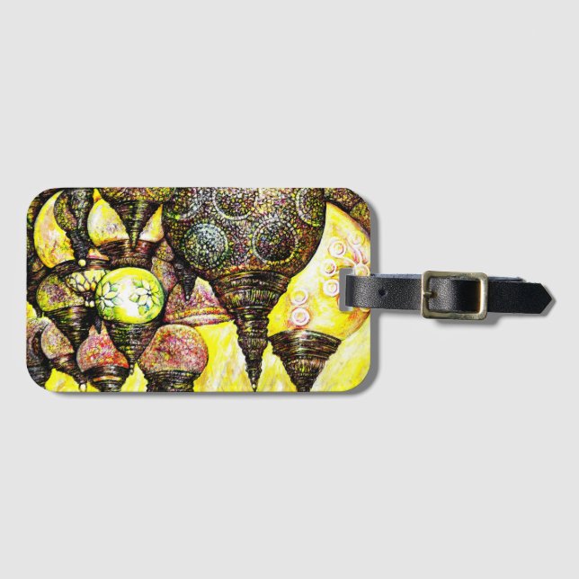 Noch größere Farbidee Gepäckanhänger (Vorderseite (Horizontal))