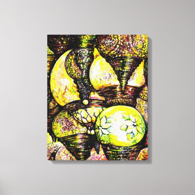 Noch größere Farbidee Leinwanddruck (Vorderseite)