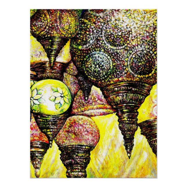 Noch größere Farbidee Poster (Vorderseite)