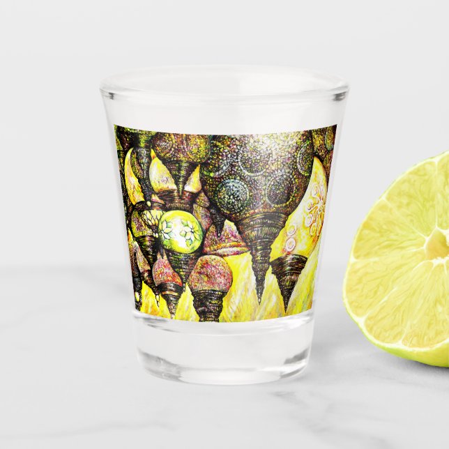Noch größere Farbidee Schnapsglas (Vorderseite)