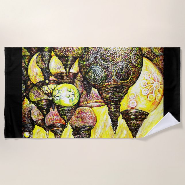 Noch größere Farbidee Strandtuch (Vorderseite)