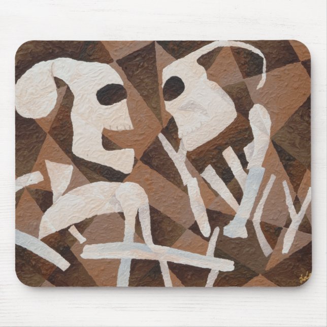 "Noch hörendes" mousepad (Vorne)