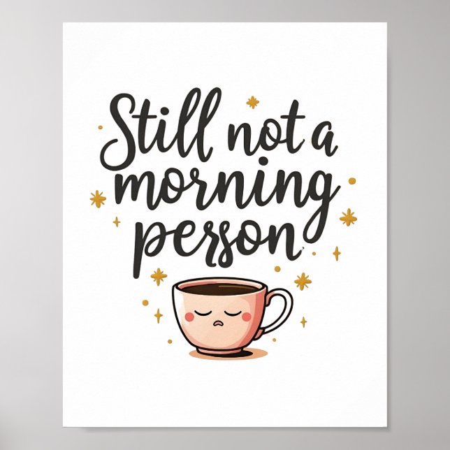 Noch immer kein lustiges Poster am Morgen - Niedli (Vorne)