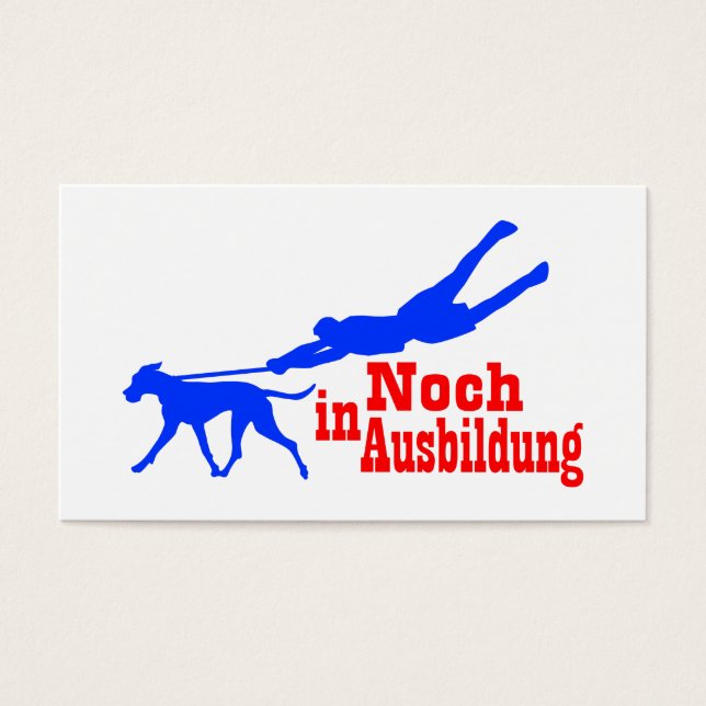 Noch in Ausbildung (Vorderseite)