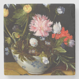 Noch Leben der Blumen Steinuntersetzer