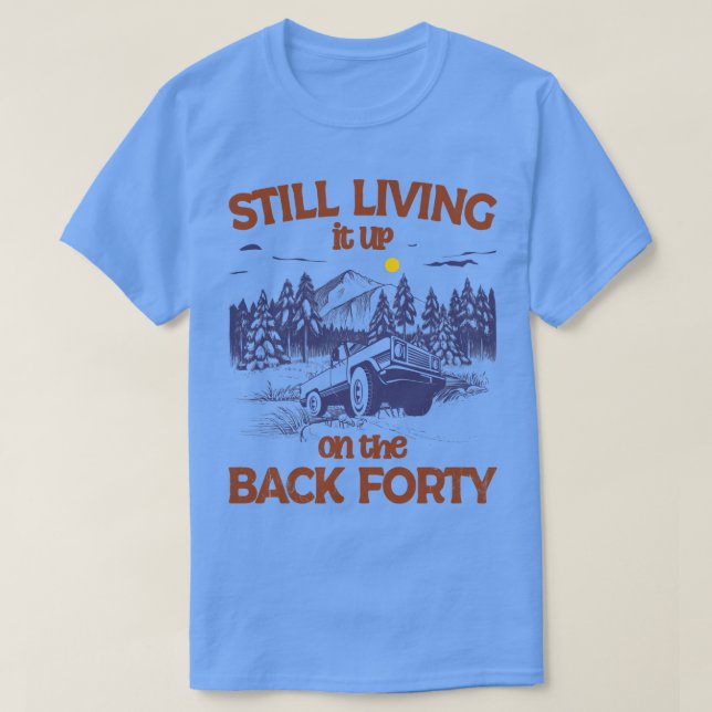 Noch leben es auf der Rückseite 43 T-Shirt (Design vorne)