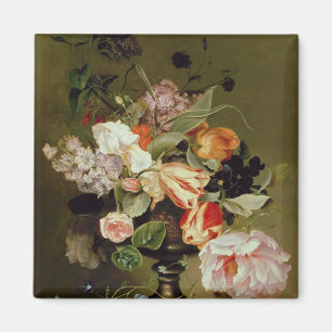 Noch Leben mit Blumen Magnet
