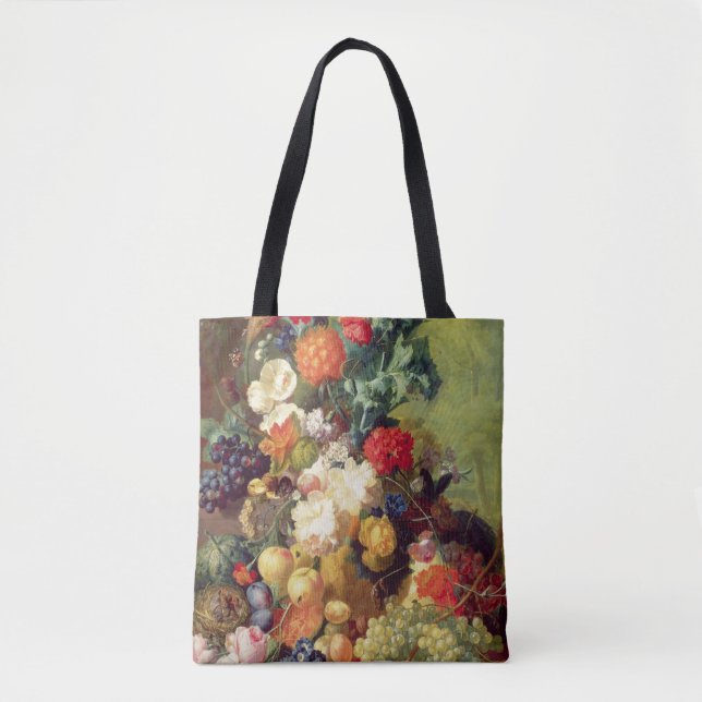Noch Leben mit Blumen und Frucht (Vorderseite)